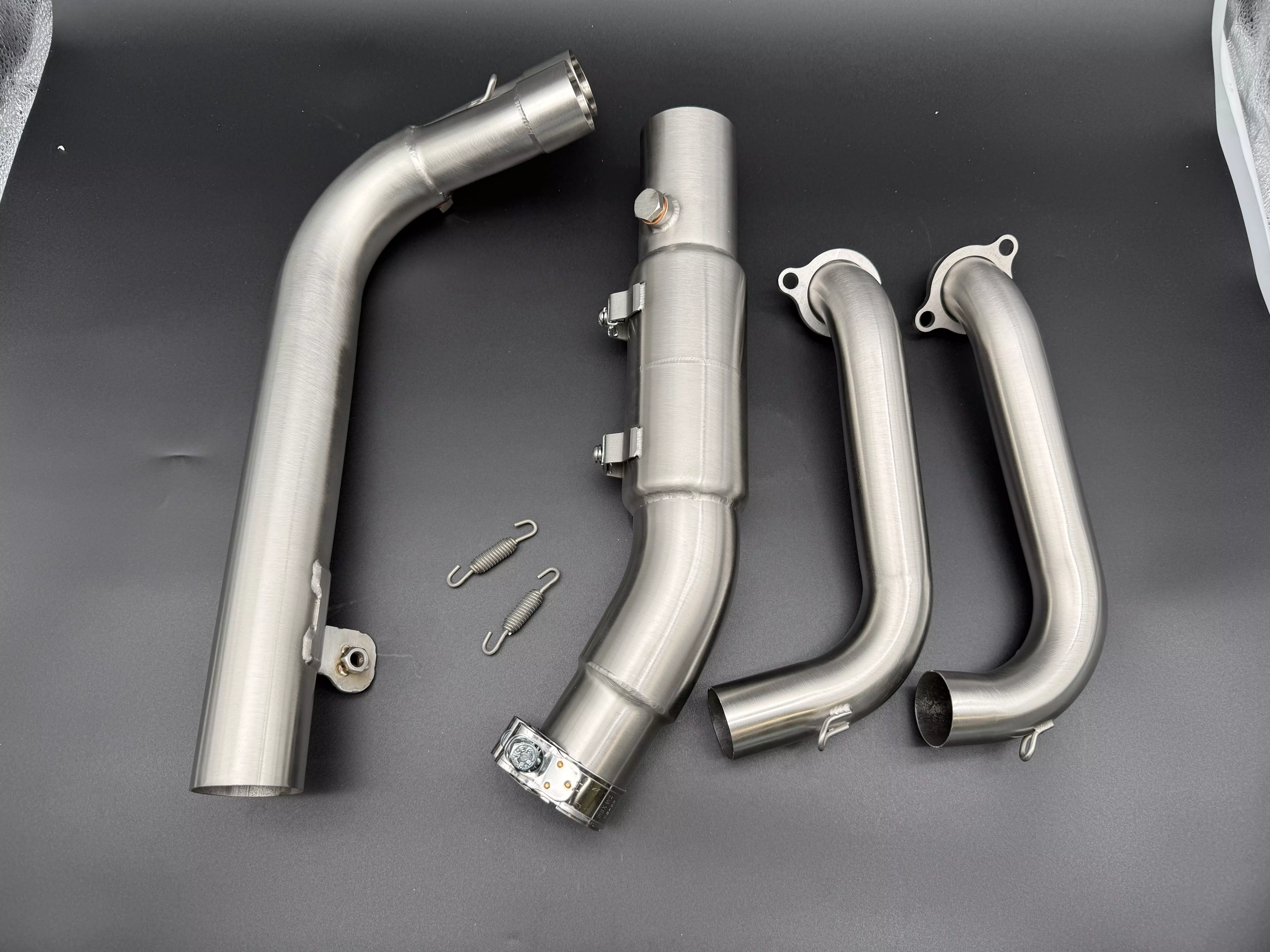 Auspuffanlage inkl. Krümmer und Mittelrohr TITANIUM HP Corse f. KOVE 800X Pro / Rally / GT